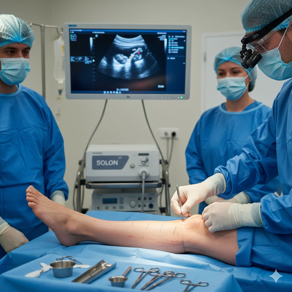 Cirurgia de Varizes com Endolaser